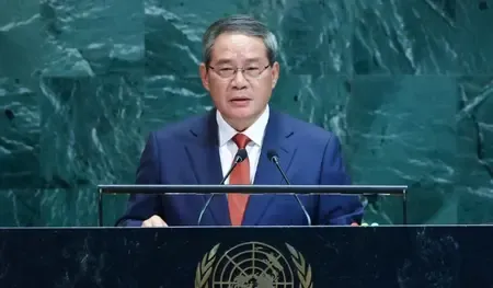 ली छ्यांग ने 80वीं संयुक्त राष्ट्र महासभा की आम बहस में भाग लिया और भाषण दिया