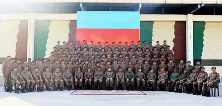 लेफ्टिनेंट जनरल अरविंद चौहान ने नसीराबाद में ब्रिगेड की तैयारी का लिया जायजा, तकनीकी सशक्त सेना पर जोर