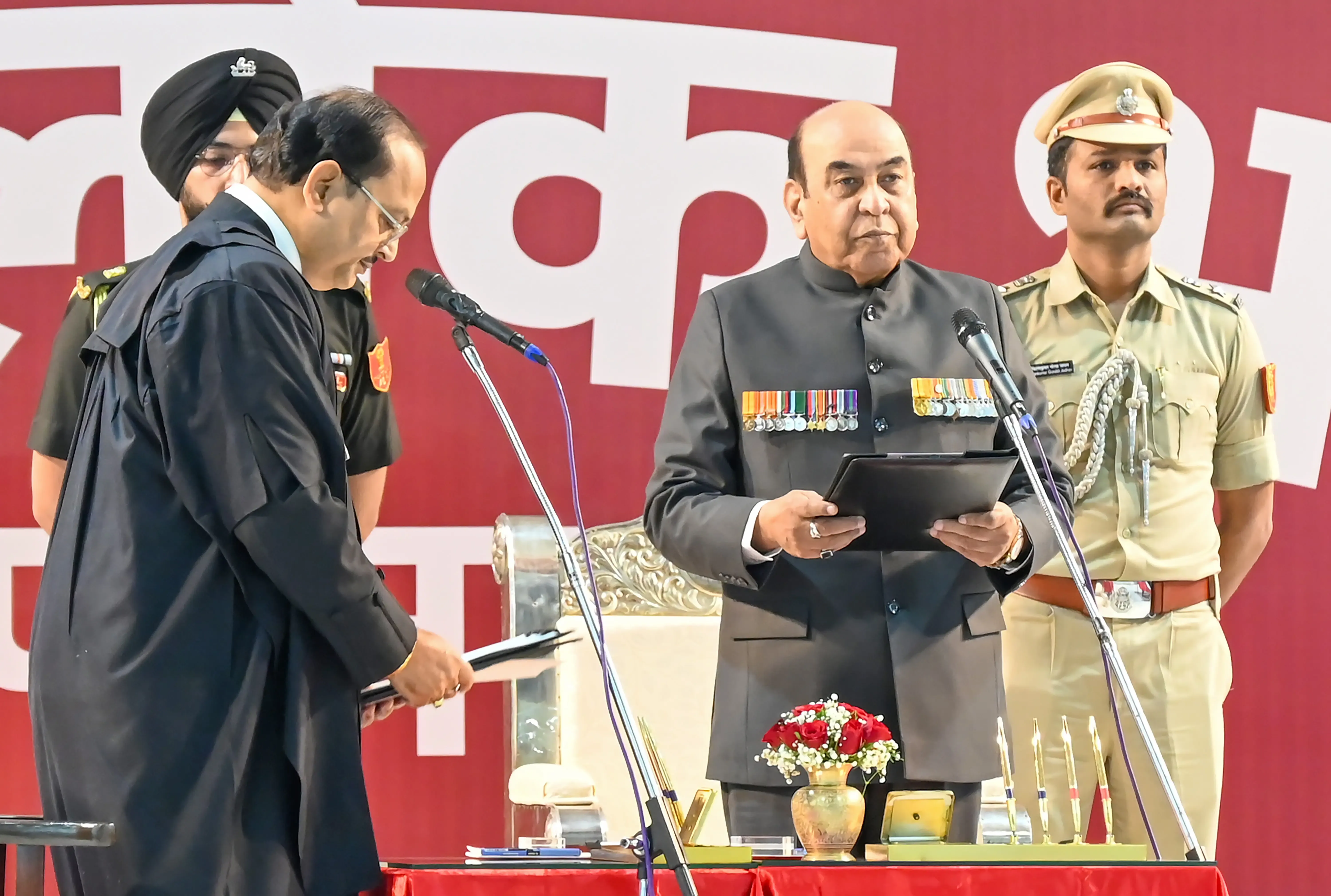 Syed Ata Hasnain Takes Oath as Bihar's New Governor