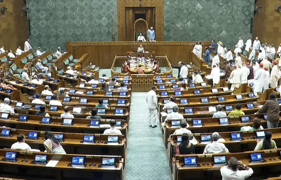 Lok Sabha adjourned till 2 pm for third day as Opposition sloganeering disrupts Question Hour