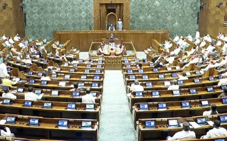 Lok Sabha adjourned till 2 pm as Opposition uproar over NEET, Ram Temple stalls session