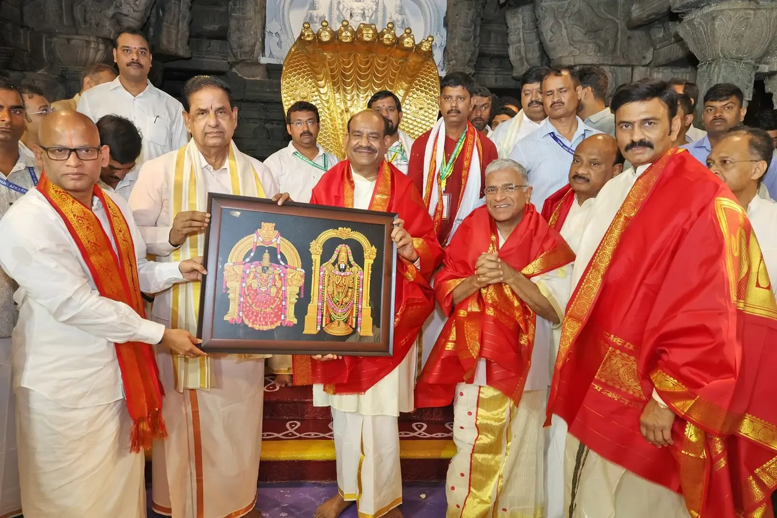 Did Lok Sabha Speaker Offer Prayers at Tirumala Temple?
