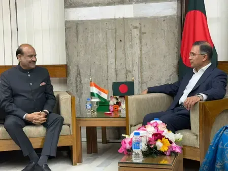 Did Lok Sabha Speaker Om Birla Meet New Bangladesh PM Tarique Rahman?