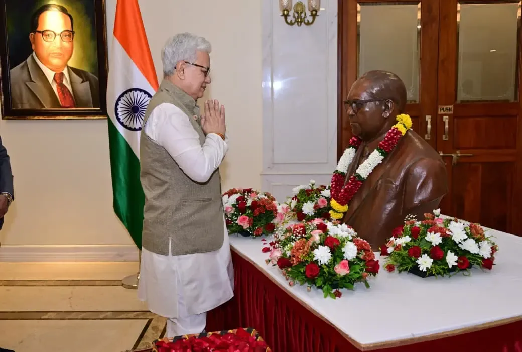 डॉ. बाबासाहेब अंबेडकर की 135वीं जयंती पर श्रद्धांजलि अर्पित करने वाले प्रमुख नेता