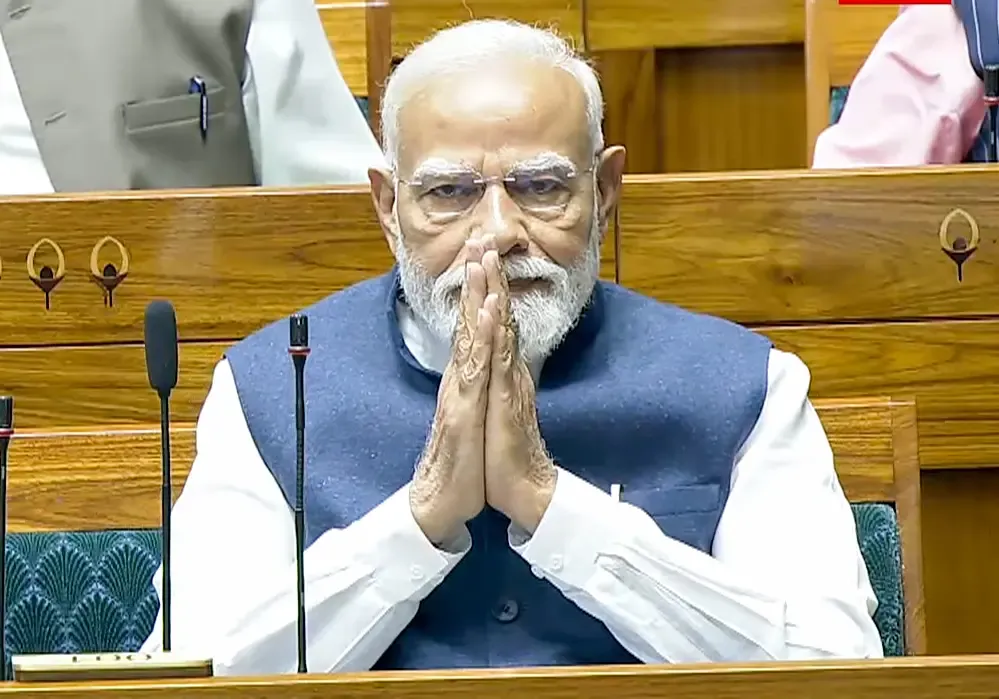 पीएम मोदी की लोकसभा में नारी शक्ति वंदन अधिनियम में संशोधन के लिए राजनीतिक दलों से अपील