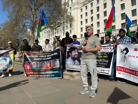 BNM Protests in London Highlight Human Rights Violations in Balochistan