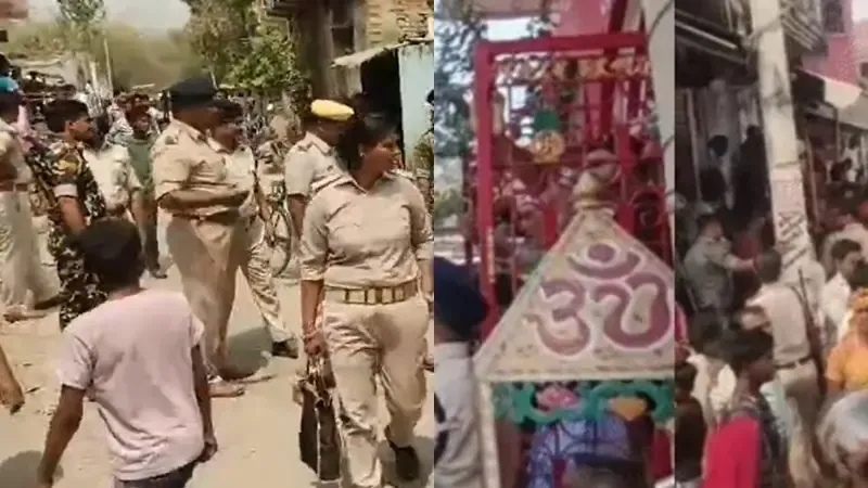 Idol of Lord Hanuman Damaged in Bihar