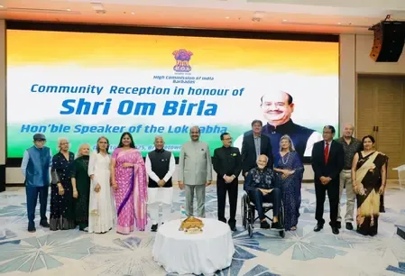 LS Speaker Om Birla interacts with diaspora in Barbados, highlights India's achievements 
