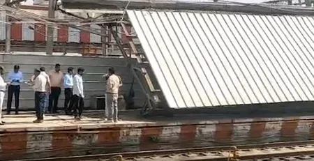 चारबाग रेलवे स्टेशन पर शेड गिरा, 3 यात्री घायल; DRM ने जिम्मेदारों पर सख्त कार्रवाई के दिए निर्देश