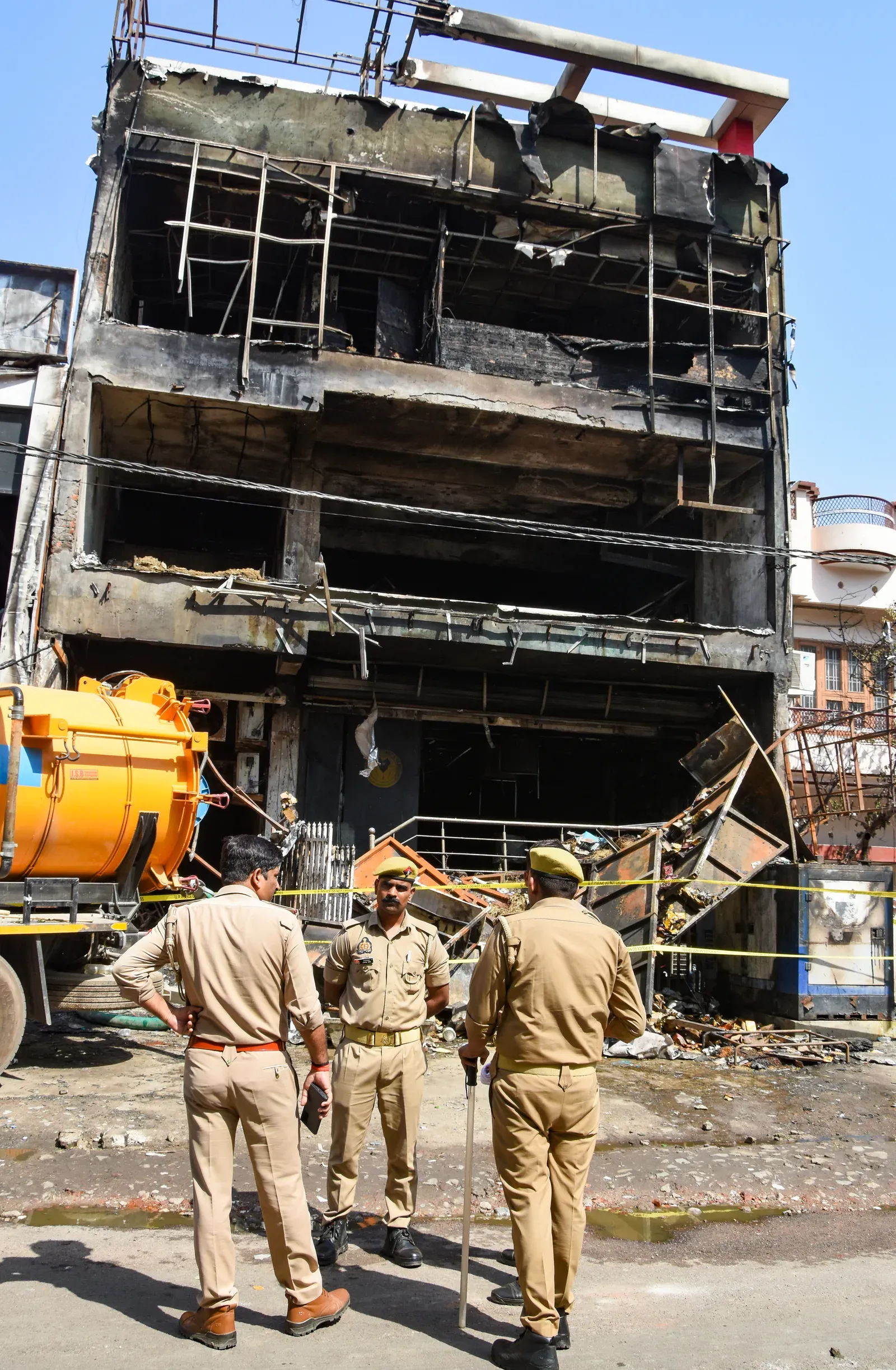 Lucknow fire: NHRC issues notice to DM, Police Chief over Aliganj blaze that killed 18