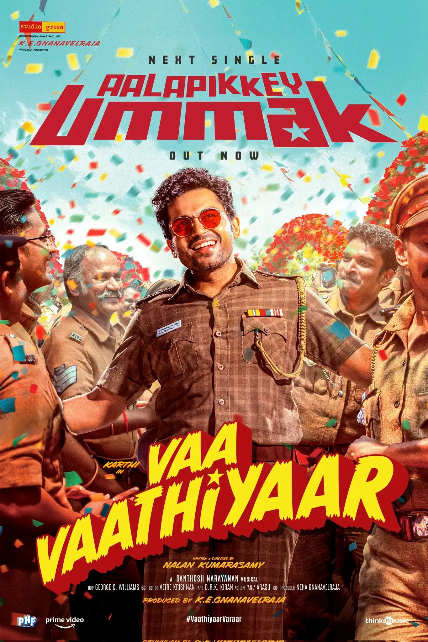 Have You Seen the Lyrical Video for 'Aalapikkey Ummak' from Karthi's 'Vaa Vaathiyaar'?