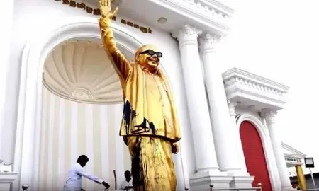Why Was M. Karunanidhi's Statue Defaced in Tamil Nadu?