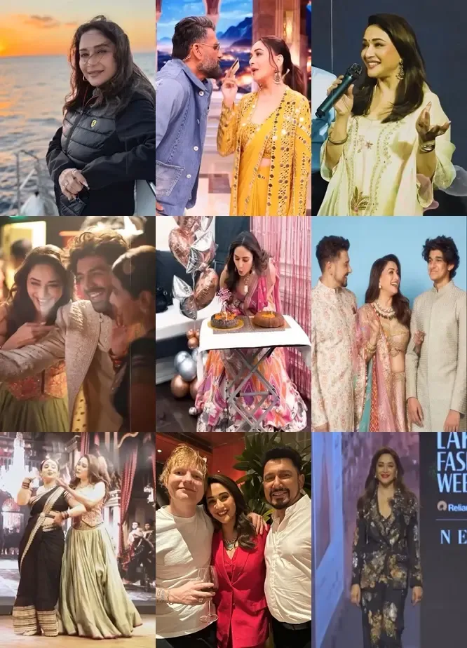Madhuri Dixit Reflects on 2024 with Heartfelt Gratitude
