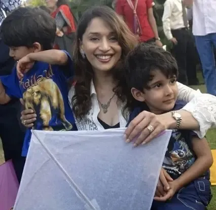 Madhuri Dixit reveals how son Arin played 'lawyer' for brother Ryan