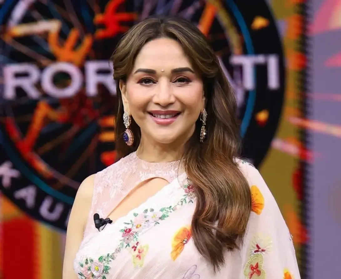 Madhuri Dixit reveals 'Hum Aapke Hain Koun' flower scene took 15 retakes