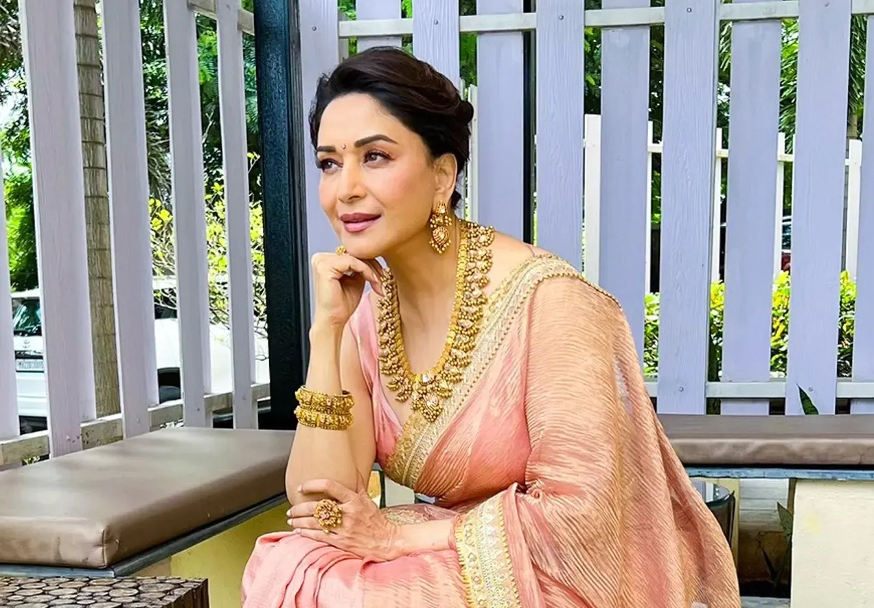 Is Madhuri Dixit Reviving the 80s Glamour with 2025 Style?