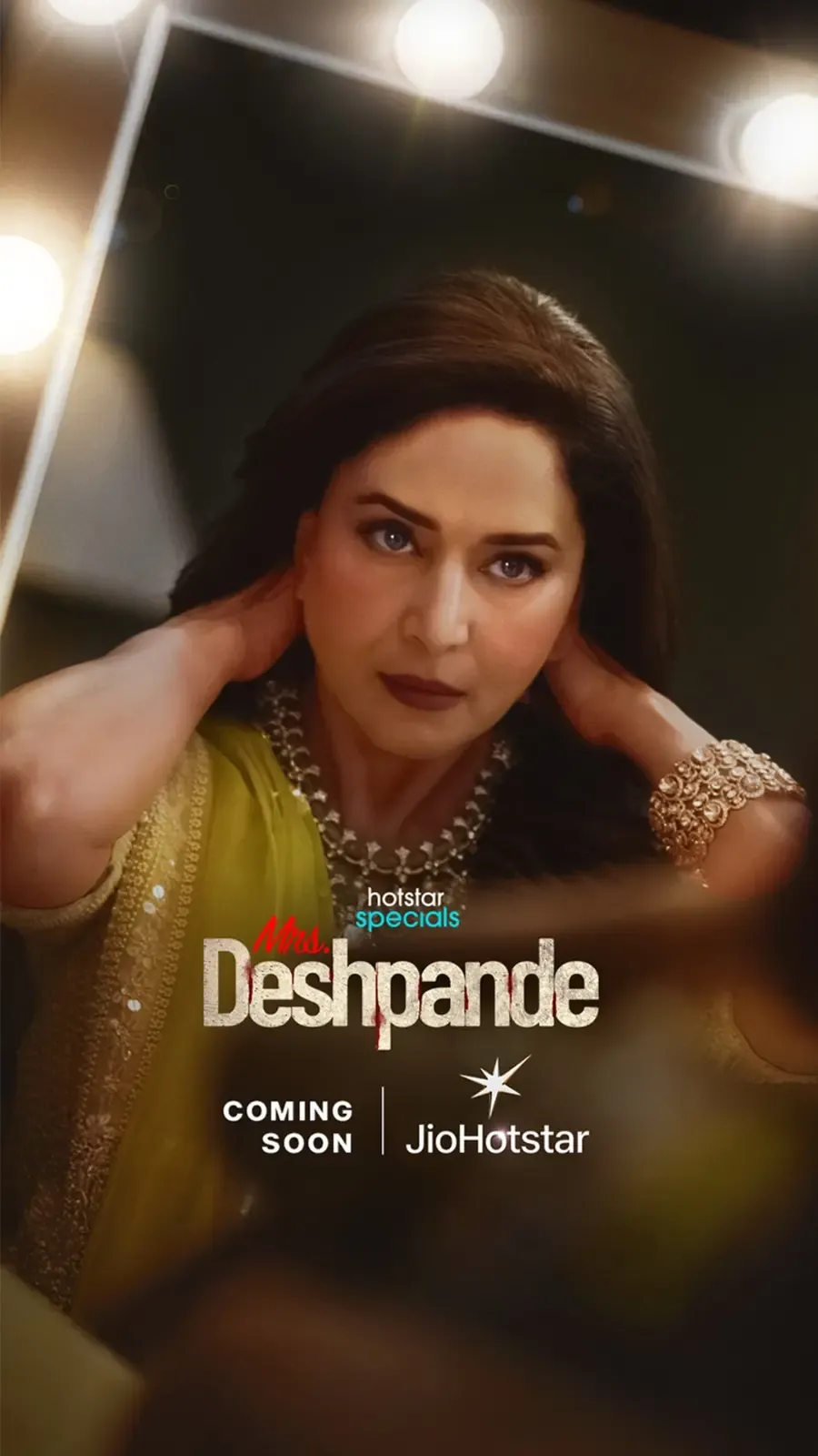 Is Madhuri Dixit's first look in 'Mrs. Deshpande' as powerful and intriguing as it seems?
