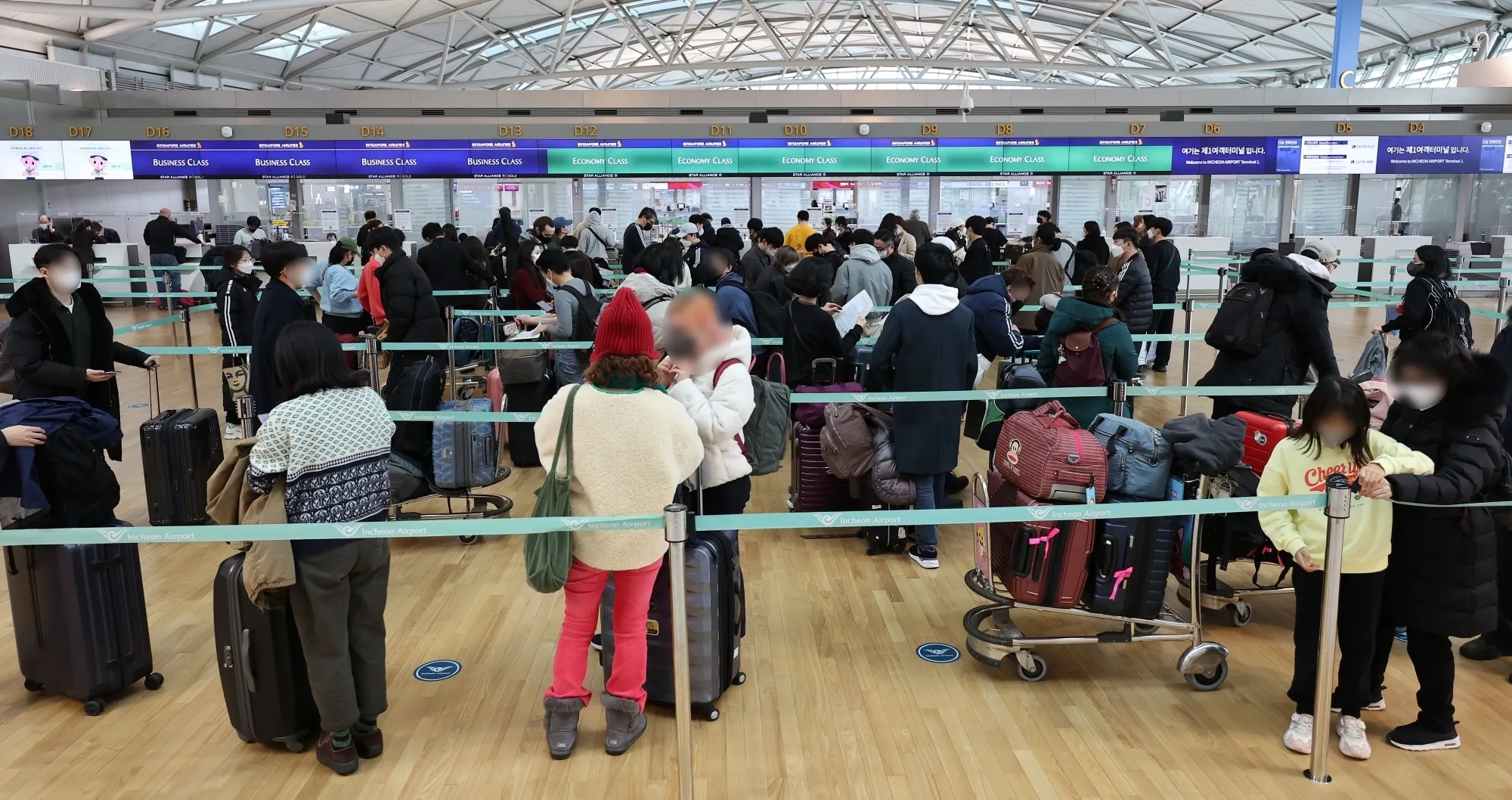 दक्षिण कोरियाई पर्यटक मध्य पूर्व के तनाव के बीच लौटने लगे