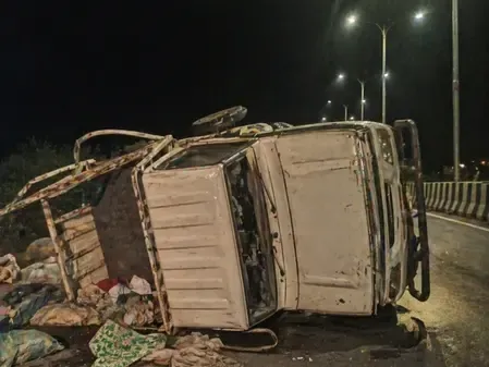 Dhar road accident: 8 labourers killed as overloaded truck overturns on Tirla Bypass