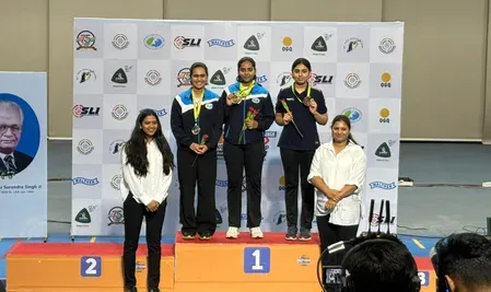 प्रथा राठौड़ ने जीता स्वर्ण, प्रार्थना सेन को रजत — 24वीं कुमार सुरेंद्र सिंह शूटिंग चैंपियनशिप में MP अकादमी का दबदबा
