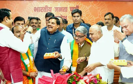 मध्य प्रदेश में भाजपा ने राज्यसभा में मिली जीत पर मनाया विजय उत्सव