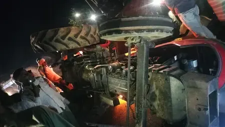 मध्य प्रदेश: श्योपुर में बड़ा सड़क हादसा, ट्रैक्टर-ट्रॉली पलटने से चार महिलाओं की मौत