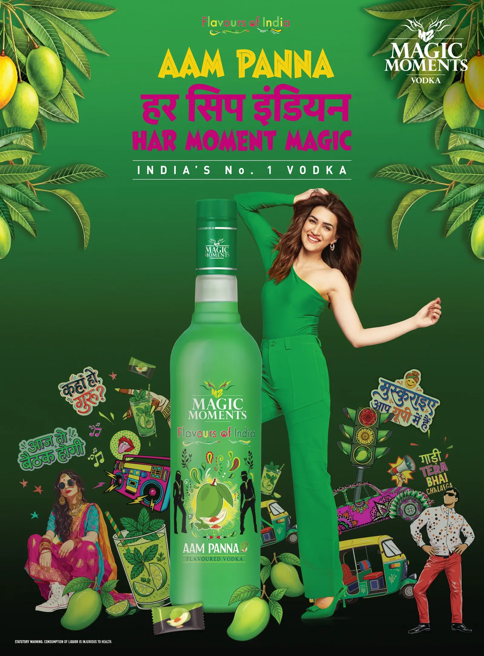 Magic Moments launches Aam Panna vodka, expanding Flavours of India range