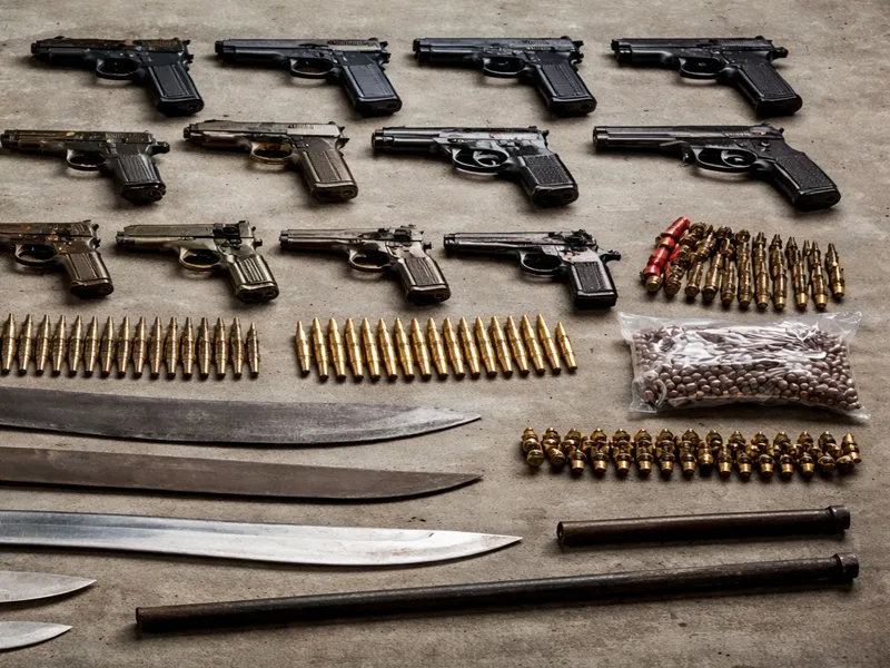 Massive Arms and Fake Currency Seized in Dombivli; One Arrested