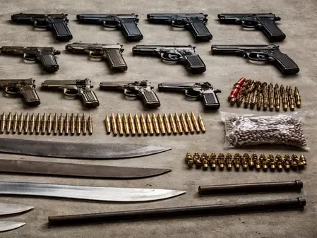 Massive Arms and Fake Currency Seized in Dombivli; One Arrested