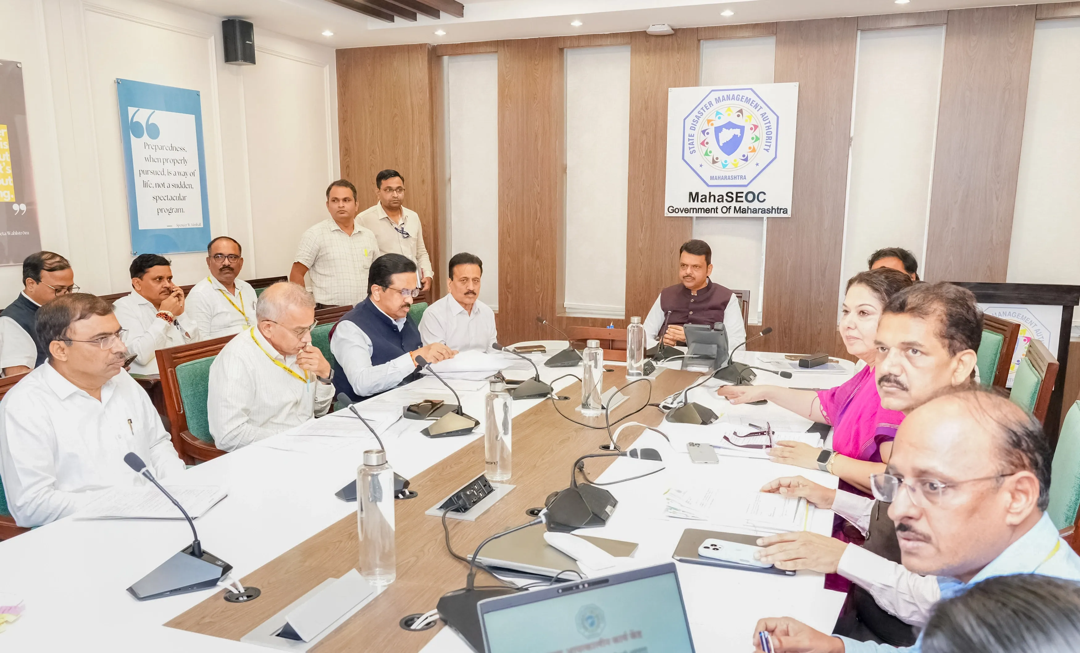 What Actions Is Maha CM Taking in Response to Heavy Rainfall and Flash Floods?