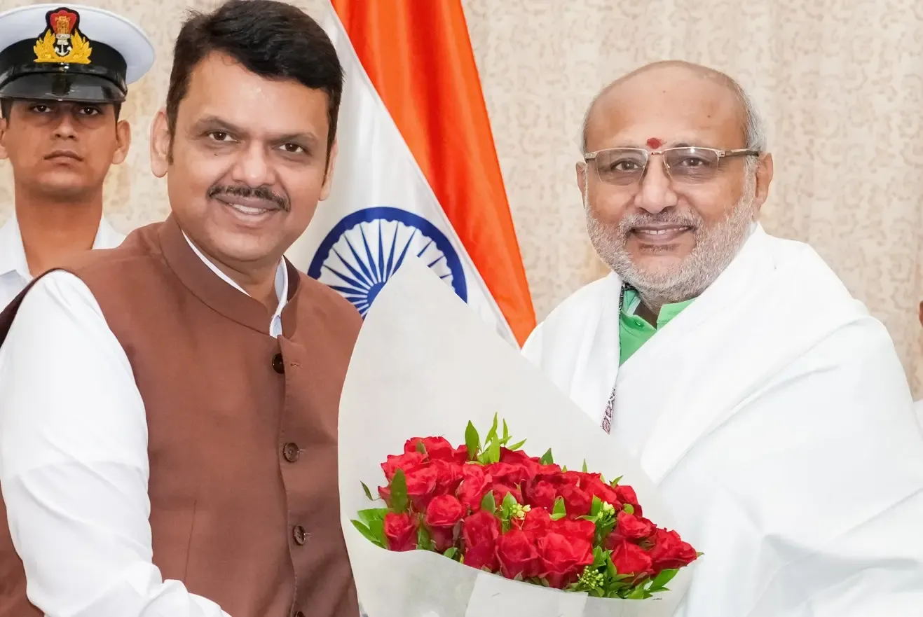 How Do Maha CM, Dy CM, and Others Celebrate Radhakrishnan's Victory?