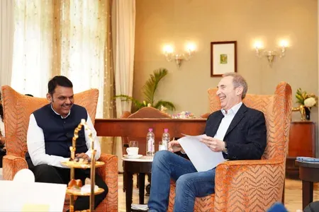 Fadnavis meets Amazon CEO Andy Jassy in Mumbai, eyes deeper Maharashtra tie-up