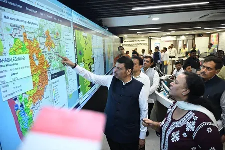 Maharashtra CM Fadnavis warns of 90 kmph winds, cloudburst threat in Nashik