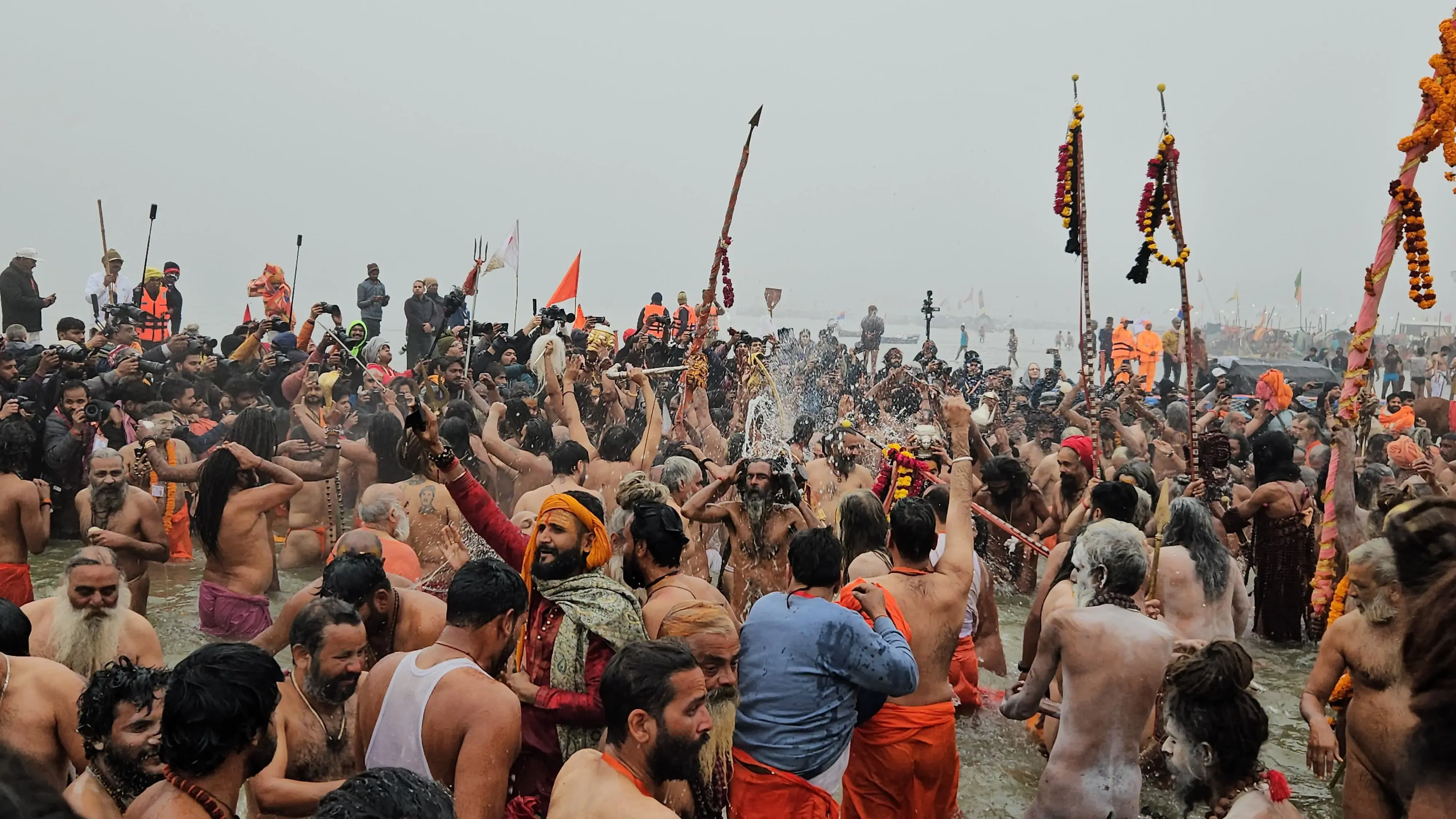 Maha Kumbh 2025: Akharas Celebrate 'Amrit Snan' on Makar Sankranti