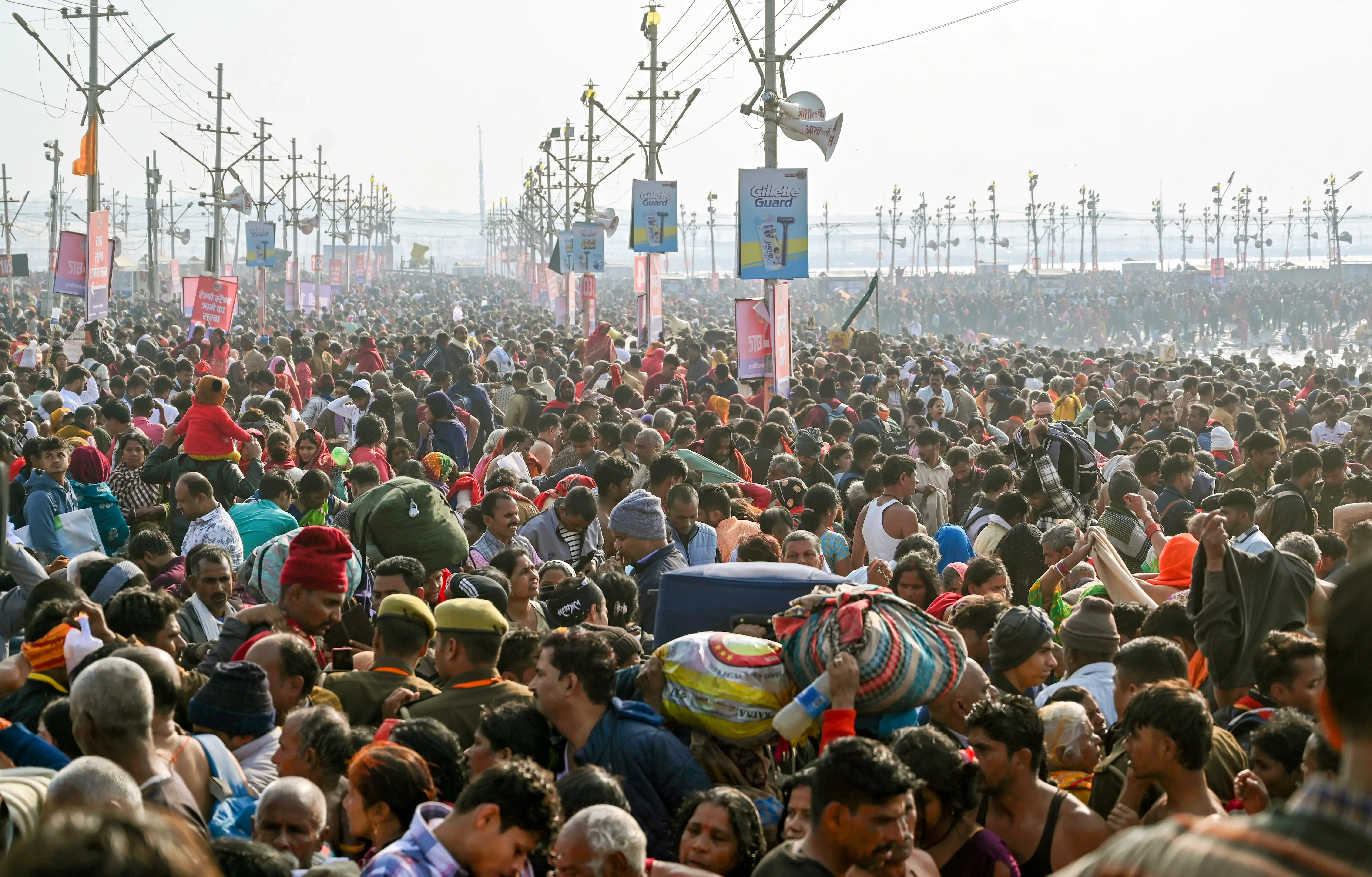 Maha Kumbh: Authorities Enhance Security for Mauni Amavasya Snan