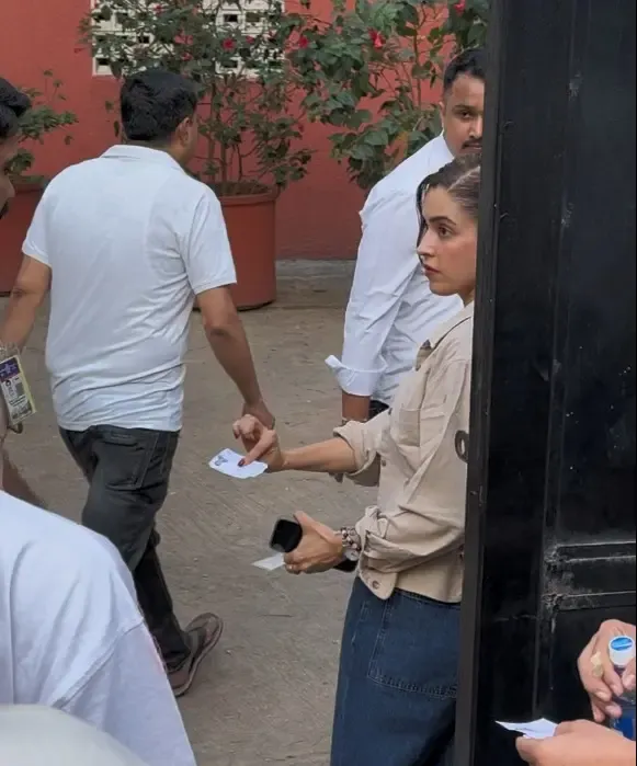 Maha local polls: Sanya Malhotra casts her vote early morning