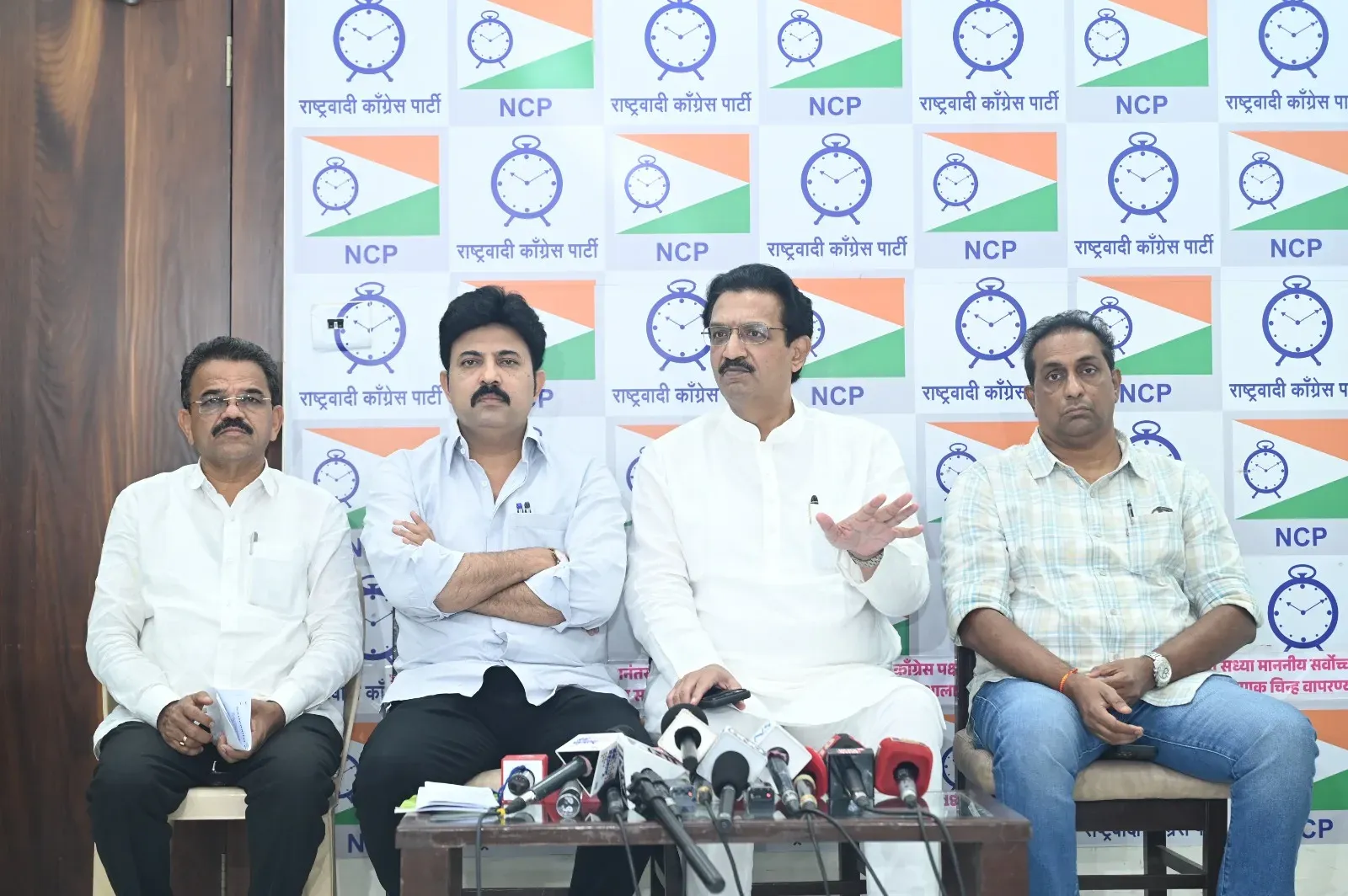 NCP clarifies Praful Patel, Sunil Tatkare retain posts; fresh ECI letter due