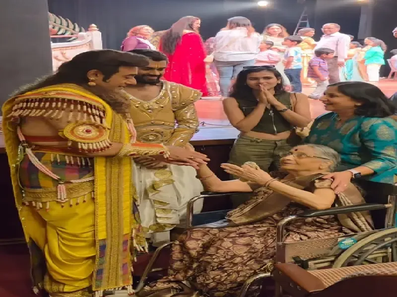 नीतीश भारद्वाज का महाभारत में श्रीकृष्ण का किरदार देख बुजुर्ग महिला हुईं भावुक, शेयर किया खास वीडियो