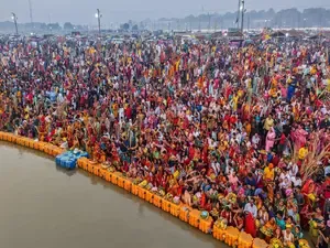 Mahakumbh: 12 Dedicated Units with Changing Facilities Established at Sangam for Female Pilgrims