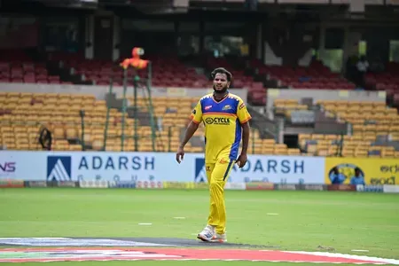 Vyshak's 3/1 fires Mysuru Warriors into Maharaja Trophy knockouts