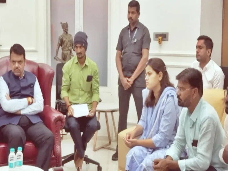 Maharashtra: CM Fadnavis Engages with Family of Murdered Sarpanch, Promises Justice