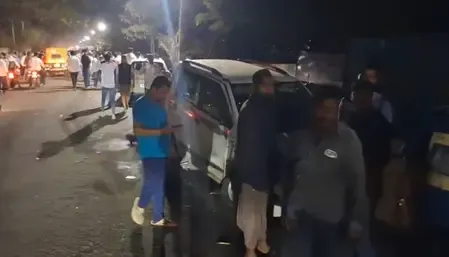 महाराष्ट्र: नशे में धुत कार चालक ने 6 गाड़ियों को मारी टक्कर, कई लोग घायल
