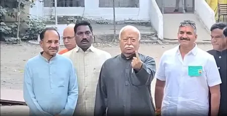 क्या मोहन भागवत और सचिन तेंदुलकर ने महाराष्ट्र निकाय चुनाव 2026 में मतदान किया?