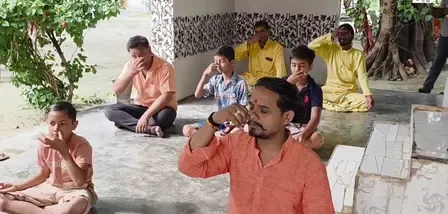 महर्षि पतंजलि की जन्मस्थली में मनाया गया योग दिवस, दिया स्‍वस्‍थ रहने का संदेश