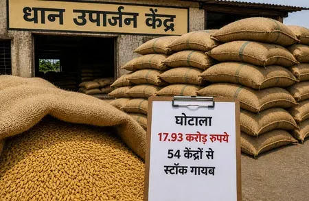 महासमुंद धान घोटाला: ₹17.93 करोड़ का स्टॉक गायब, 54 केंद्रों पर धान नदारद, 15 FIR दर्ज