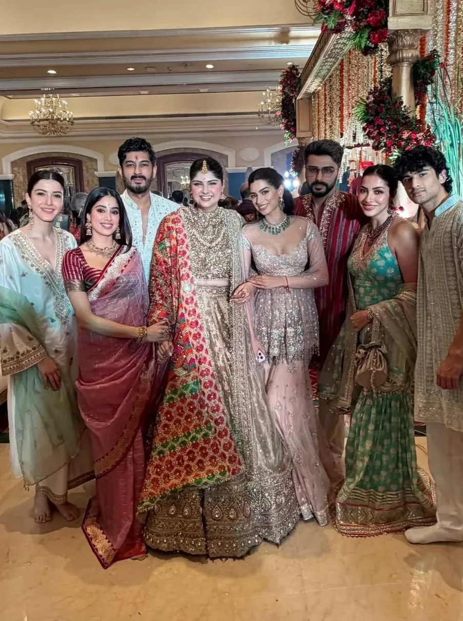Anshula Kapoor's pre-wedding Mata Ki Chowki kicks off July nuptials