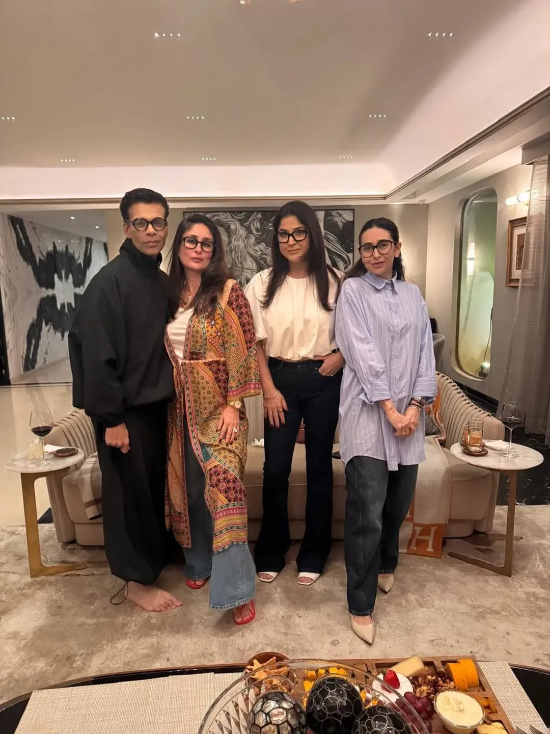 Maheep Kapoor's night out with Kareena, Karisma and Karan Johar