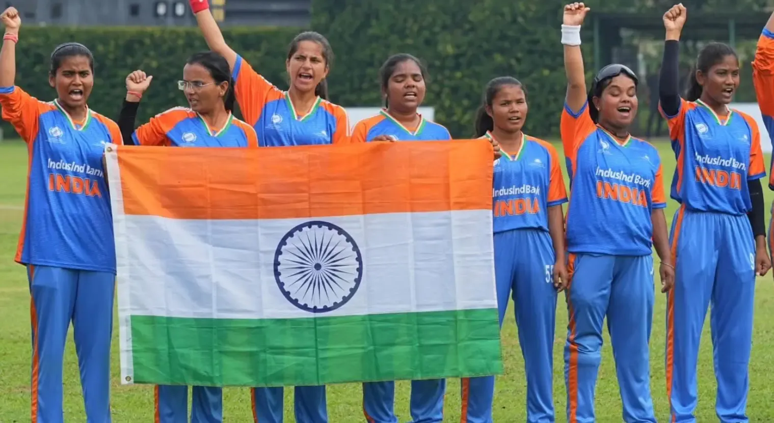 क्या महिला दृष्टिबाधित टीम ने टी20 विश्व कप जीतने पर ओडिशा के मुख्यमंत्री मोहन चरण मांझी को बधाई दी?