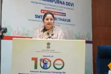 महिला एवं बाल विकास मंत्रालय का बाल विवाह मुक्त भारत के लिए 100 दिवसीय जागरूकता अभियान शुरू 