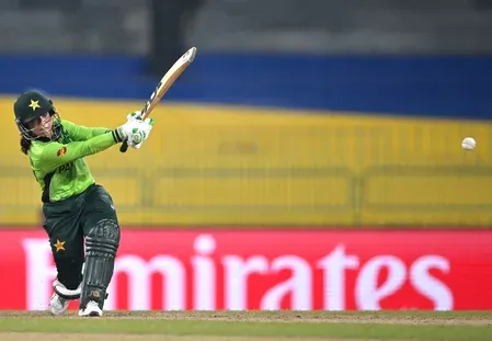 सिद्रा अमीन ICC विमेंस वनडे रैंकिंग में 9वें स्थान पर, नाबाद शतक से मिली एक पायदान की छलांग